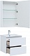 Aquanet Мебель для ванной Алвита New 60 2 ящика подвесная белая матовая – фотография-22